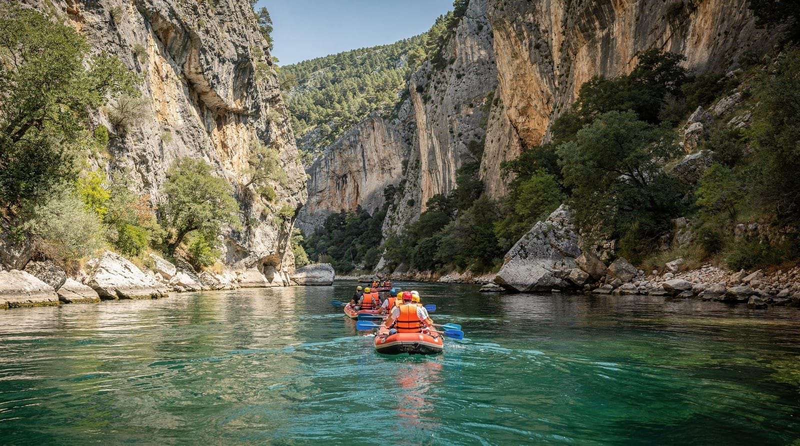 Cetina valley — rafting, canyoning, and cliff jumping from Split, Dalmatia, Croatia