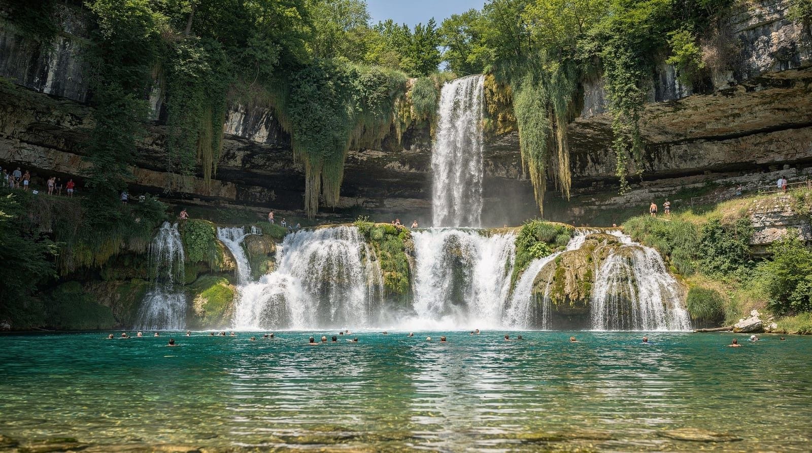 Kravica waterfalls — Bosnia's best swimming stop on the Mostar day, Dalmatia, Croatia
