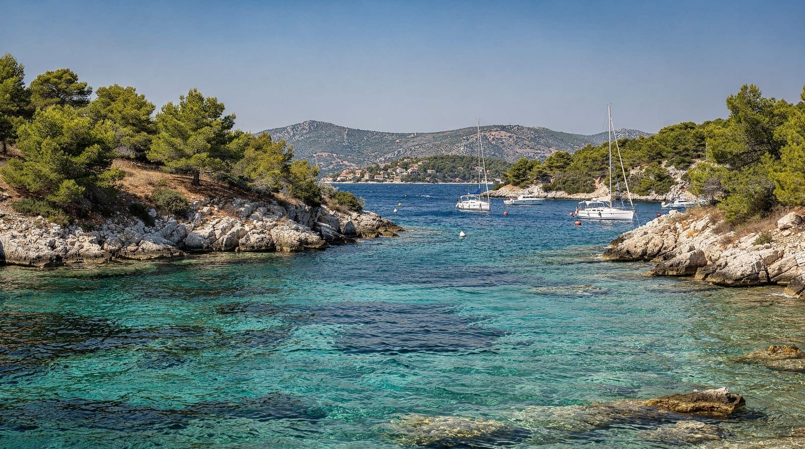 Split: Hvar, Brač, and Pakleni Cruise with Lunch and Drinks