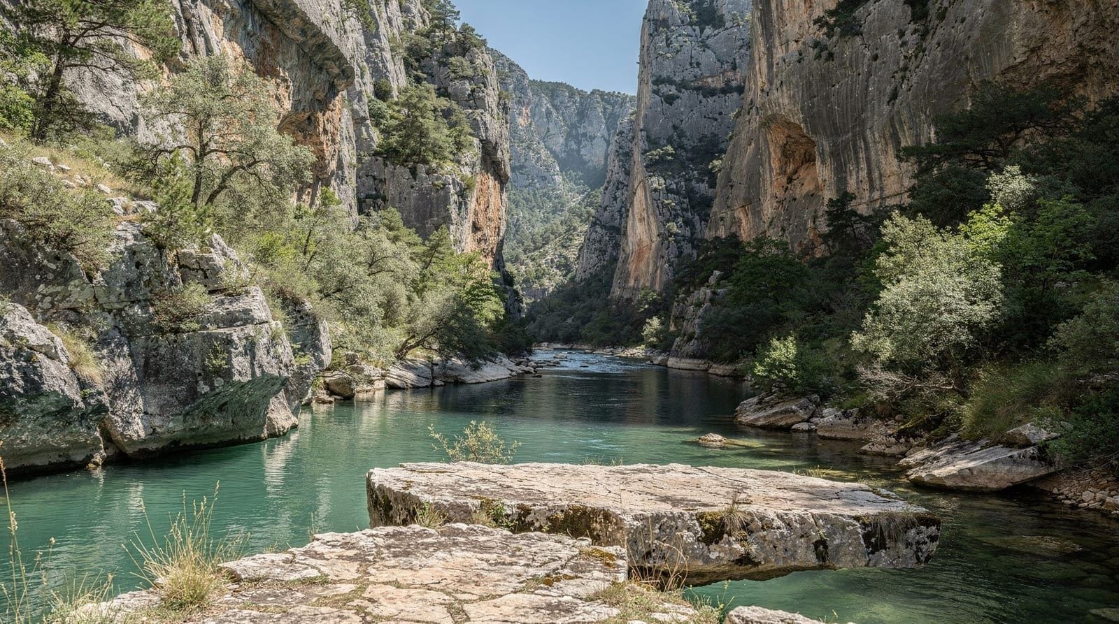 Canyoning and cliff jumping in Omiš: what to expect — Guide to canyoning and cliff jumping near Omiš on the Cetina River. Prices, diff
