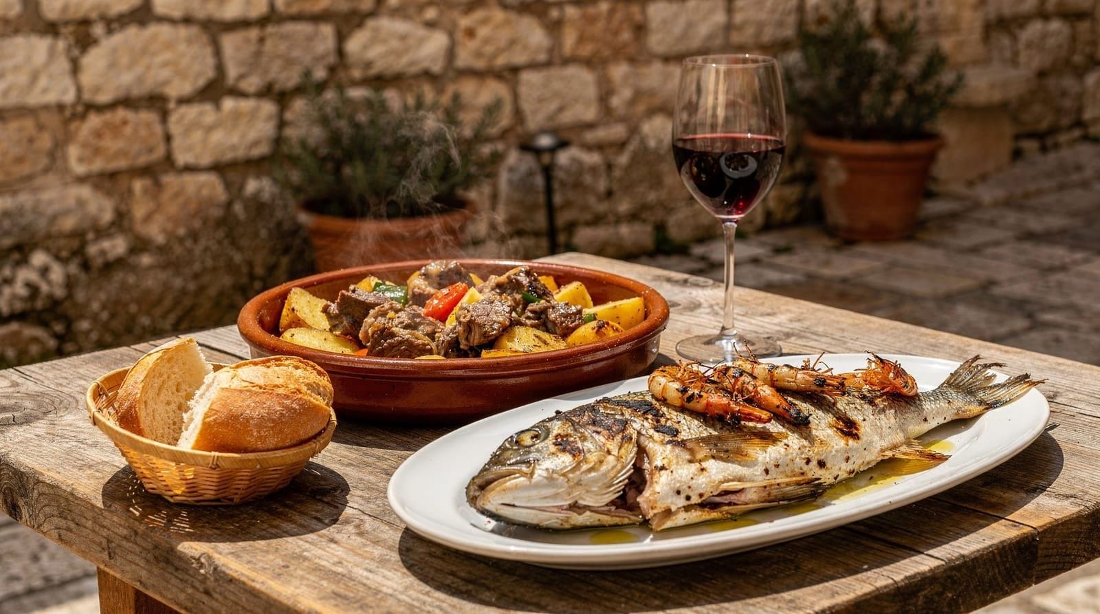 Guía de gastronomía dálmata — qué comer, dónde y qué evitar — Guía práctica de la cocina dálmata para los visitantes de Split. Platos reales, 