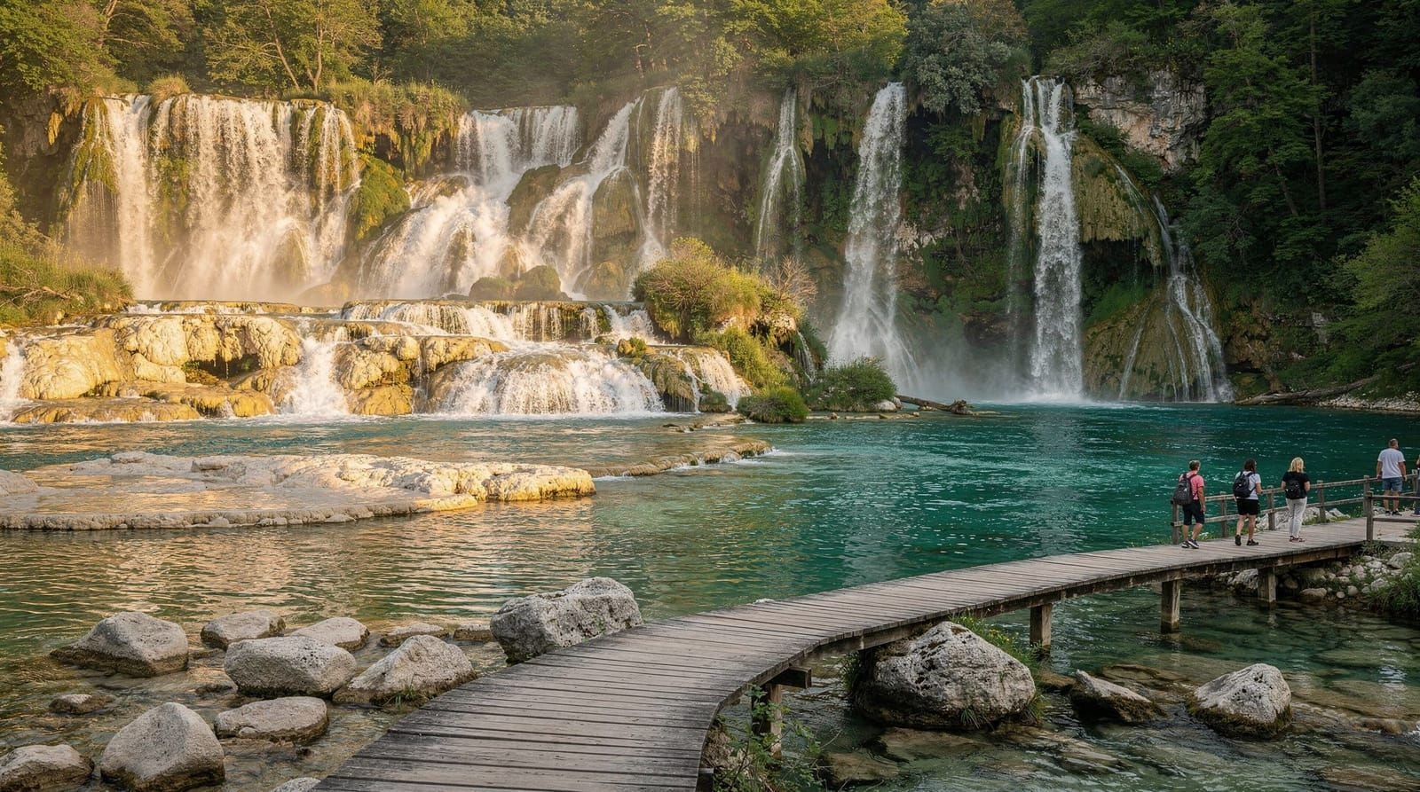 Krka vs Plitvice from Split — which waterfall park should you visit? — Honest comparison of Krka National Park and Plitvice Lakes from a Split base. Di