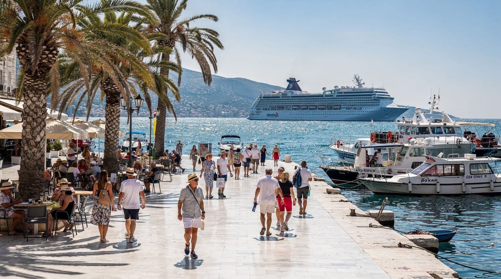 Split in summer — what to expect with the crowds — Honest guide to Split in July and August — heat, crowd levels at specific spots,