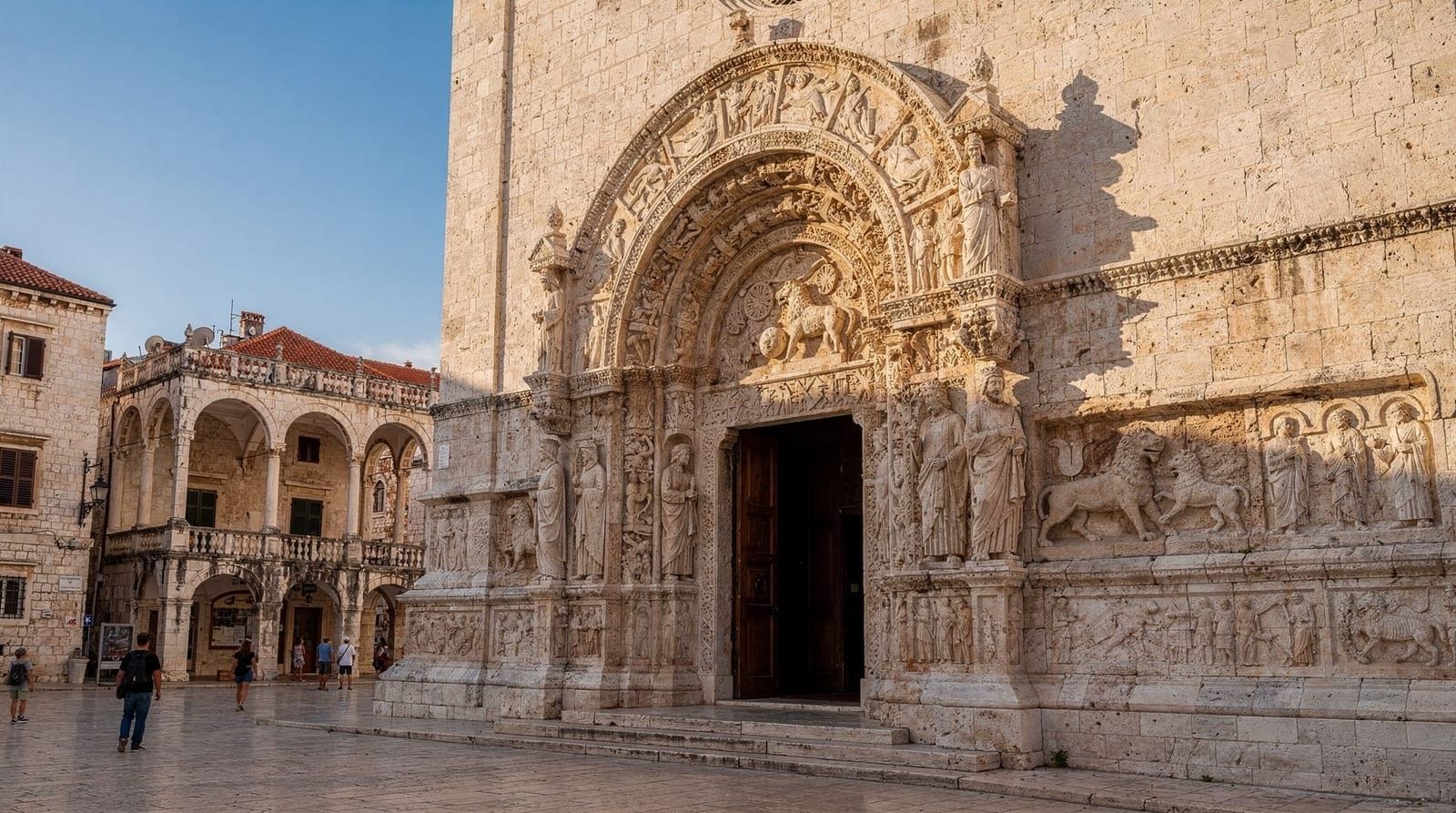 Trogir half-day trip from Split — what to see and how to get there — Trogir is 30 minutes from Split by bus. This guide covers what to see in the UNE