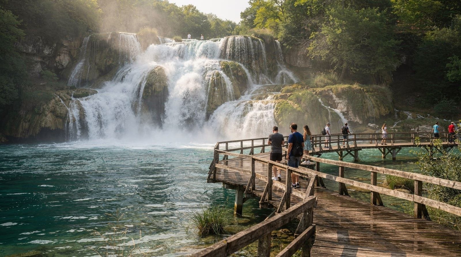National parks — Krka National Park 1 hour from Split, and Plitvice Lakes for a full-day deep div